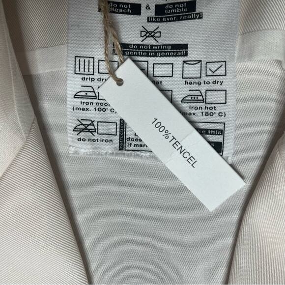 Maison Blanche Inside Out Oversized Tailored Unisex Blazer Size Large (4) NWT - Picture 5 of 5